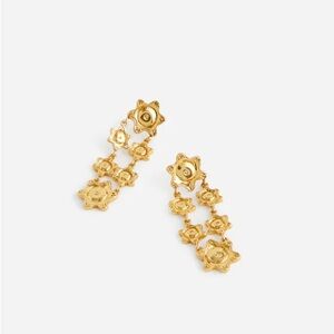 Madewell Sun Medallion Drop Earrings
